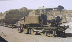 
Karnak Temple loco, built by 'The Ruth Co' of the USA in 1934, June 2010